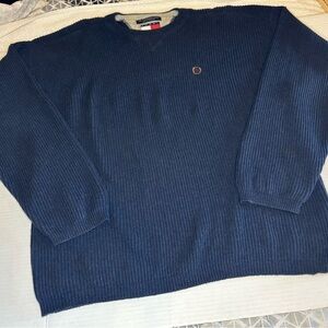 Tommy Hilfiger Dark Blue Crewneck Sweater